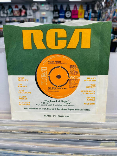 Wilson Pickett – Take A Closer Look At The Woman You're With - ORIGINAL DEMO ISSUE 7" SINGLE